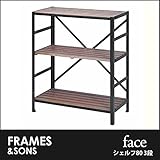 DS35 face シェルフ80-3段 frames&amp;sons