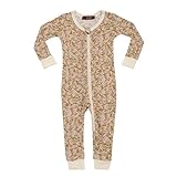 MilkBarn SLEEPWEAR ベビー・ガールズ カラー: ピンク