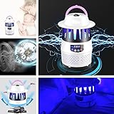 Zehui LED Nonradiative Noiseless sucking-type Mosquitoキラーランプ夜間ライトデコレーションforインドアアウトドアホワイトシェルUSB