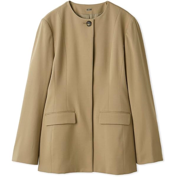 Amazon | [エミ] シャギーテーラードジャケットコート