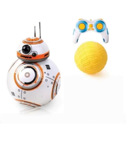 Amazon.co.jp: Pazzfre bb8 ラジコン ラジコン ロボット 磁気