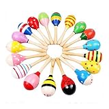 人気ベビーキッドサウンド音楽ギフト幼児用Rattle Musical木製カラフルおもちゃ