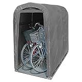 南榮工業 サイクルハウス 2台用 グレー