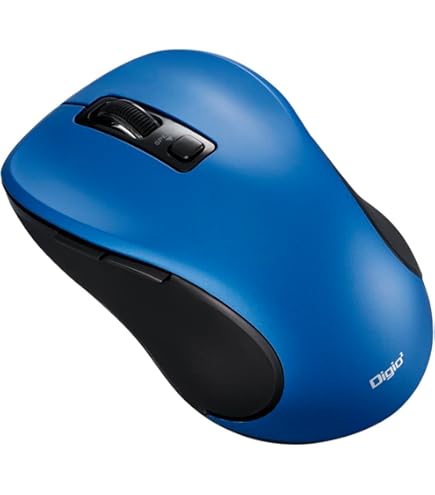 Amazon.co.jp: Digio2 究極のカタチ Bluetoothマウス 5ボタン Blue LED