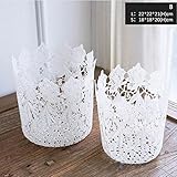 inteeonホームシリーズ2ピースストレージバスケットハート型のStorgeボックスホーム組織フローラル 201336100-175