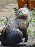 猫置物　信楽焼き