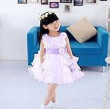 MAARYEE ファッション　女の子 スカート 　　長いワンピース　ガールズ　女児　かわいいプリント　コットン　プリンセスドレス　春夏　誕生日　入学式　子供の日　遊園地に 、三五七 プレゼント (12