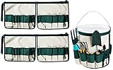 5-Gallon Bucket Garden Tool Caddy and Organizer - Set of 2 - by Trademark Innovations [並行輸入品]