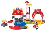 Winfun I-Builder Fire Station Set (65 Piece) [並行輸入品]