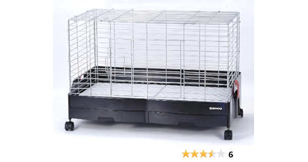 Amazon Sanko イージーホーム ラビット８０ ｂｋ Sanko 飼育ケージ 通販