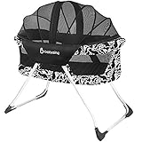 Babysing ポータブルスリーパーバシネット蚊帳クレードル新生児幼児用ベッド折りたたみ幼児旅行ベッドを0 - 9月の赤ちゃん (黒)