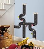 ルームメイツ(RoomMates) 壁に貼ってはがせるウォールステッカー ビルド ア ロード