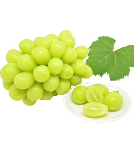 Amazon.co.jp: 山梨県産 こがらしシャインマスカット 1kg箱（1〜2房