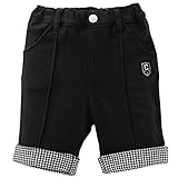 西松屋 [EFD] ポンチニット裾千鳥ハーフパンツ 【80cm・90cm・95cm】　95