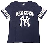 ニューヨーク・ヤンキースのレディース半袖スクープネックベビージャージー XL