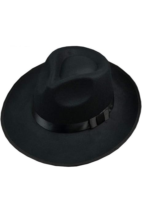 SYBL Unisex Classic Black Wool Blend 