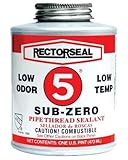 Rectorseal 27651 1/2 Pint Brush Top No.5 Sub-ZeroPipe Thread Sealant. [並行輸入品]