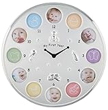 ラドンナ ベビーフレーム MB21 12ヶ月ベビーフレーム 時計 ミニ シルバー 成長記録