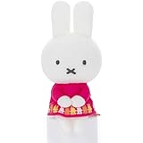 ブルーナミッフィー 65周年 ちょっこりさん ミッフィー (ピンク) ぬいぐるみ 高さ約 14cm