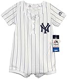 ニューヨーク・ヤンキースホワイトホームクールベースロンパースJersey