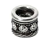 Carpe Diem Hardware 853-24C Cache Sleeve with Multi Crystals Made with Swarovski Crystals, Platinum 