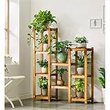 木製フラワーラック室内植物スタンド木製植物フラワーディスプレイスタンド木製ポットシェルフストレージラック屋外 (色 : A2)