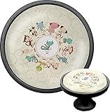 Chinese Zodiacキャビネットノブ(ブラック) ( Personalized )