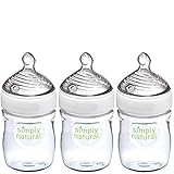 NUK Simply Natural Bottle 5 Ounce 3 Pack [並行輸入品]