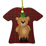 Zazzle Cute Punk Rock Teddy Bear Cartoon Animalセラミックオーナメント T-Shirt 2f4c7e29-0a40-21b4-9d1e-a91afc301