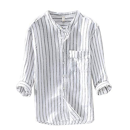 Mua リネンシャツメンズ リネンｔシャツメンズ 綿麻tシャツ 夏服