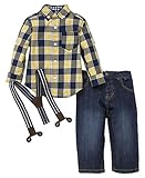 Little Me PANTS ベビー・ボーイズ カラー: イエロー