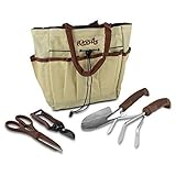 Blooms 5-Piece Gardening Tool Set (Tan Canvas Bag) Color: Tan Canvas Bag, Model: 42000, Tools & Hard