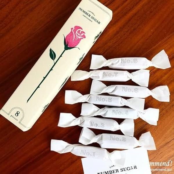 Amazon.co.jp: NUMBER SUGAR Number Sugar 12 Piece Box with