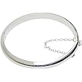 Sterling Silver Bangle Bracelet for Babies and Girls is a Great Baby Shower, Baptism or Christmas Gift & Keepsake.