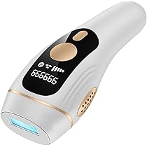 •光脱毛器 IPL脱毛 全身ムダ毛処理  60万発照射 t Amazon | 脱毛器 【サロン級IPL光家庭用脱毛器/VIO対応】 冷感無痛脱毛