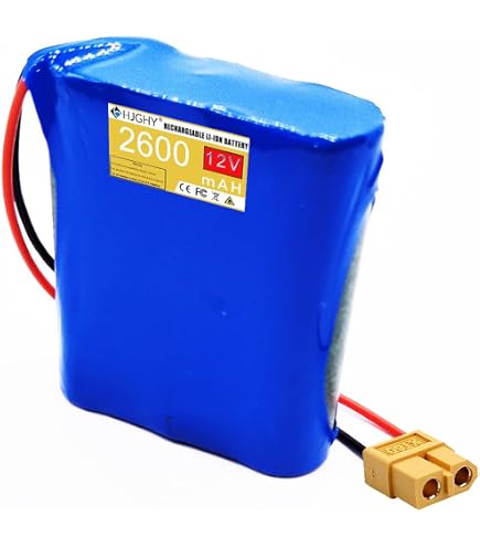 Amazon.co.jp: 12V 18650 バッテリー 11.1V /12.6V 3000mAh 18650