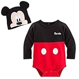 ディズニー (Disney) ミッキーマウス コスチューム ボディースーツ 帽子付き ベビー 男の子 (18-24M (85-90cm)) [並行輸入品]