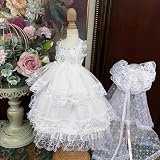 1/4 1/6 1/3 BJD　 球体関節人形 ドレス ドール　コスチューム　人形メイド服 球体関節人形着せ替え ドールドレス プリンセスドレス、メイド服、ウェディングドレス、白いドレス、(ヘッド、素体は含まりません)白い (1/6)