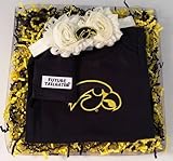 Iowa Hawkeyes Baby Onesie And Shabby弓ヘッドバンドギフトセット