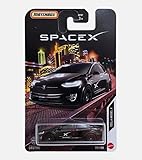 Matchbox Tesla Model X SpaceX クルートランスポートビークル、1:64スケール、ダイキャスト。