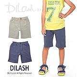 (ディラッシュ) DILASH盛夏'16/鹿の子ハーフパンツ 120 ネイビー