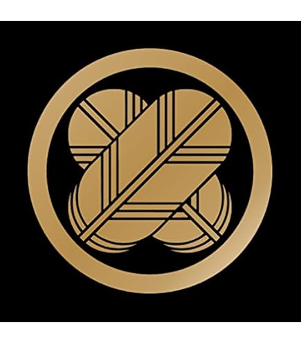 Amazon.co.jp: 家紋ステッカー 『 丸に違い鷹の羽 』 屋外長期シート