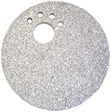 足跡穴あけ飛び石 ステップストーン 御影石 ピンク色