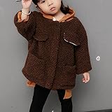 (プチプライム) Petit Prime ふわもこ ボア クルーネック ジャンパー コート アウター オーバーサイズ ブラック 100