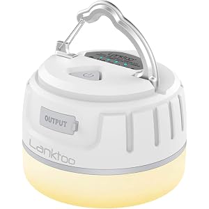 ランタン 電球色+昼白色,[2020最新版白色]Lanktoo LEDランタン 暖色 キャンプランタン 10点灯モード…