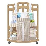 Biubee Baby Diaper Nursery Organizer-17.3x 20.5x 7.1 Changing Table Hanging Organizer Diaper Caddy S