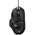 Logicool G ゲーミングマウス 有線 G502 HEROセンサー 11個プログラムボタン LIGHTSYNC RGB 高速スクロール ウエイト調整システム G502RGBh 国内正規品