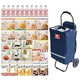 らくらく運べる 非常食 7日分 33点セット イス付き 防災 キャリーカート 備蓄品 保存食 防災ダイレクト