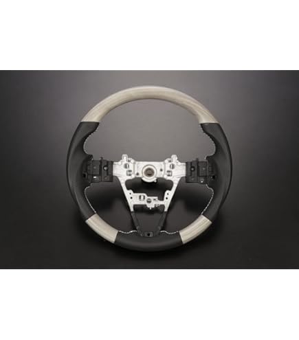 Amazon | 純正交換 コンビステアリング ブラックレザー ガングリップ