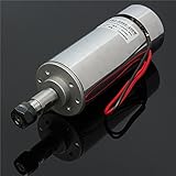 400 W DC 12 V -48 V 12000 rpm 空冷式スピンドルモータ刻印ミリング